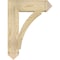 Ekena Millwork Thorton Arts & Crafts Rough Sawn Bracket, Douglas Fir, 6"W x 24"D x 32"H BKT06X24X32THR03RDF - alternate 3